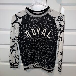 Dolce & Gabbana Black and White Star Sweatshirt